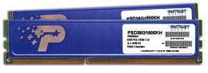 Zestaw pamięci Patriot Memory Signature PSD38G1600KH (DDR3 ; 2 x 4 GB; 1600 MHz; CL11)
