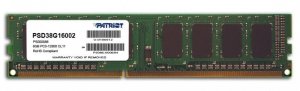Pamięć Patriot Memory Signature PSD38G16002 (DDR3 DIMM; 1 x 8 GB; 1600 MHz; CL11)