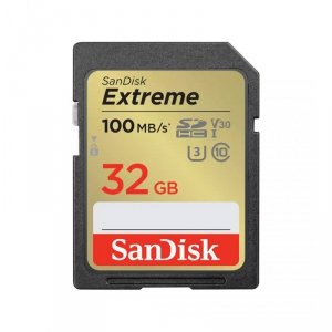 SANDISK EXTREME SDHC 32GB 100MB/s CL10 UHS-I