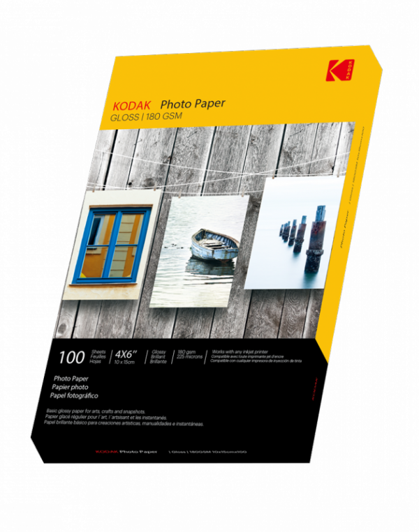 KODAK PHOTO PAPER GLOSS A6 180GSM (100 PACK)