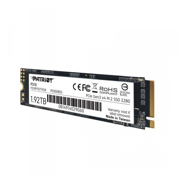 PATRIOT Viper P310 1,92TB M.2 2280 PCI-E x4 Gen3 NVMe