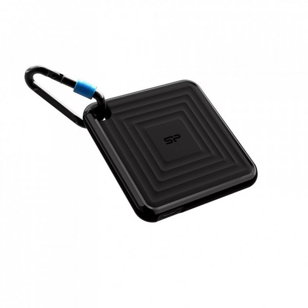 Dysk zewnętrzny SSD Silicon Power PC60 960GB USB-C 540/500 MB/s  Black