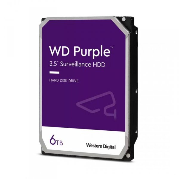 Dysk HDD WD Purple WD63PURZ (6 TB ; 3.5&quot;; 256 MB; 5400 obr/min)