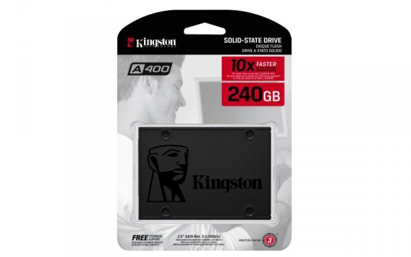 Dysk SSD Kingston A400 (240GB; 2.5&quot;; SATA 3.0; SA400S37/240G)