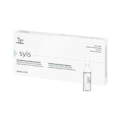 Syis ampułki wzmacniająco-łagodzące na naczynka 10 x 3 ml
