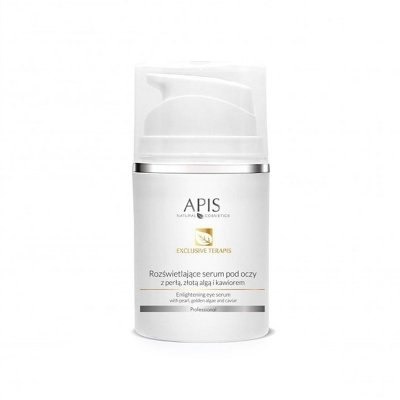 Apis exclusive terapis rozświetlające serum z perłą, złotą algą i kawiorem 100 ml