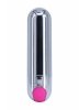 Mały Wibrator Pocisk Super Mocny Silver/Pink