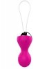 Kulki-Vibrating Silicone Kegel Balls USB 10 Function / Remote control -Pink