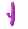 Wibrator-Angelia, USB 3 functions of thrusting / 20 vibrations Purple