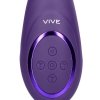 Gen - Rechargeable Triple Action G-Spot Vibrator with Pulse Wave  and Vibrating Bristles - Purple