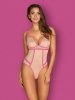 Bielizna-Nudelia body różowe  S/M
