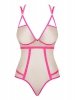 Bielizna-Nudelia body różowe  S/M