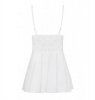 Bielizna-810-BAB-2 babydoll i stringi biała L/XL