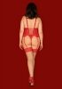 Bielizna-Blossmina gorset i stringi  4XL/5XL