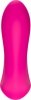 Stymulator silicone 2*9 vibration function Rose Red