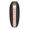 Wibrator - Love Triangle Air Pulse Stimulator + Vibration Black