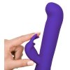 Wibrator Rabbit Gesture fioletowy 22cm Vibe Coutur