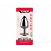 Korek analny Secret Shine Red Heart 8,2cm X-MEN