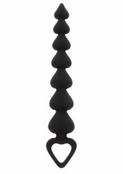 Heart Beads Black