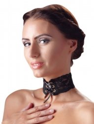 Wiązania-24503641001 Halsband Spitze-Pasek