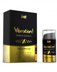 Płynny wibrator - żel intymny o smaku Wódki 15 ml