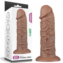 Ogromne Masywne Dildo Żylaste z przyssawką Chubby 27cm