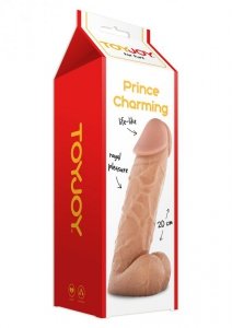 Dildo-PRINCE CHARMING 20 CM DONG FLESH