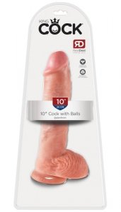 Dildo z przyssawką dł. 26 cm King Cock
