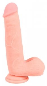 Dildo silikonowe medyczne z przyssawką 20 cm