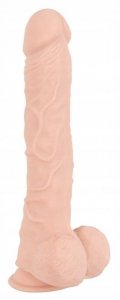 Dildo z przyssawką 29,5 cm Nature Skin