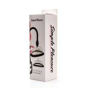 Pompka Do Stymulacji Waginy Z Dwoma Wymiennymi Kloszami