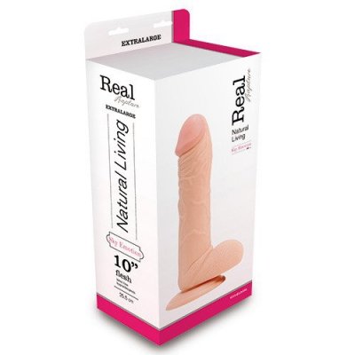 Dildo-REALISTIC DILDO REAL RAPTURE FLESH 10&quot;&quot;&quot;&quot;&quot;&quot;&quot;&quot;