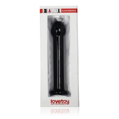 7&quot; Glass Romance Black