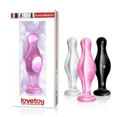 4.5&quot; Glass Romance Pink