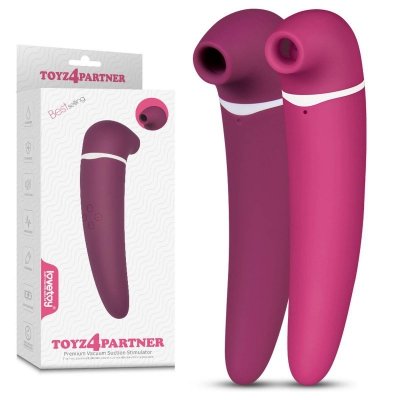 Toyz4Partner Premium Vacuum Suction Stimulator Pink