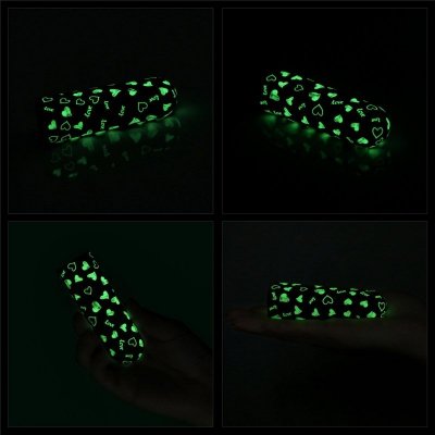Rechargeable Glow-in-the-dark Heart Massager