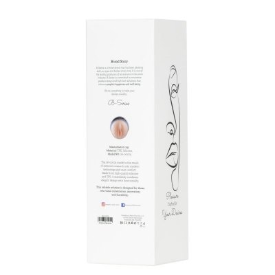 Masturbator Ciasna Cipka Przyssawka Lux Cyberskóra 9 Trybów USB