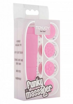 Stymulator-FUNKY MASSAGER PINK