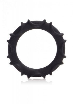 Atlas Silicone Ring Black
