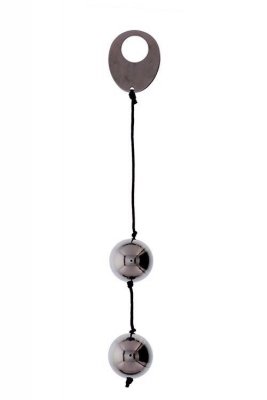 DOMINO METALLIC BALLS -CHROME BLACK
