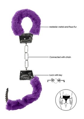 Beginner&quot;&quot;s Handcuffs Furry - Purple