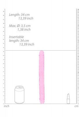Realistic Double Dong - 13&#039;&#039; / 34 cm