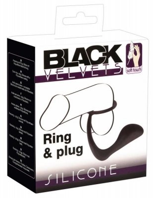 Black Velvets Pierścień + korek