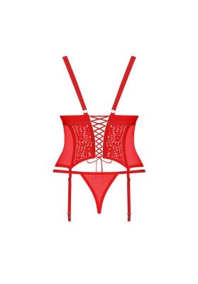 Bielizna-Blossmina gorset i stringi 6XL/7XL