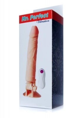 Mr. Perfect Wibrator Realistyczny z przyssawką 24cm