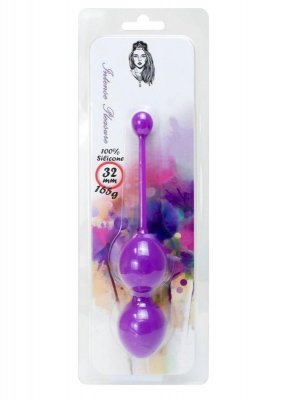 Silicone Kegel Balls 32mm 165g Purple - Boss Series