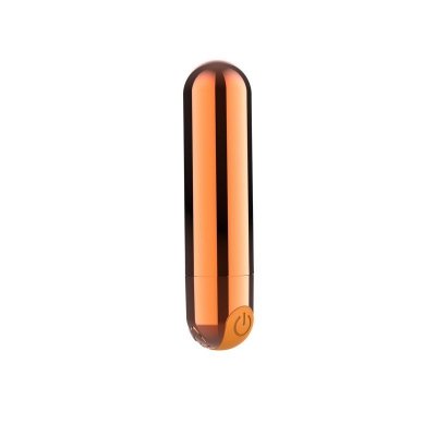 Mały Wibrator Pocisk Super Mocny Rose Gold