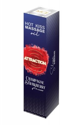 MASSAGE OIL  ATTRACTION CHAMPAGNE STRAWBERRY 50 ML
