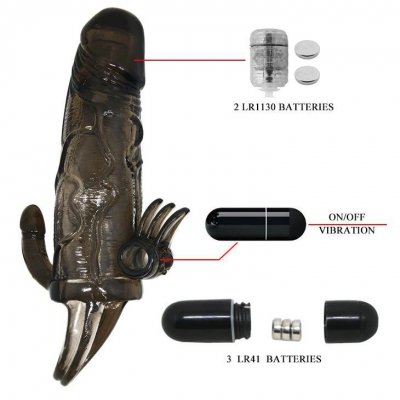 Żelowa Przedłużka Sex Nasada Na Penisa Predator