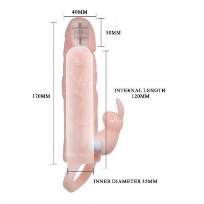 BAILE - BRAVE MAN SKIN 5,91&quot;&quot; MULTI-SPEED vibration